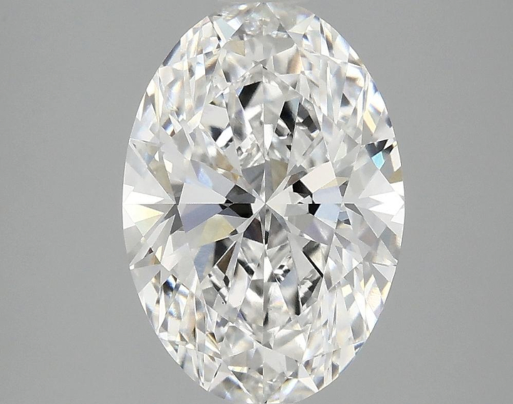 3.03 Carat Oval Shaped Ideal Cut VVS2 IGI Certified Lab Grown Diamond