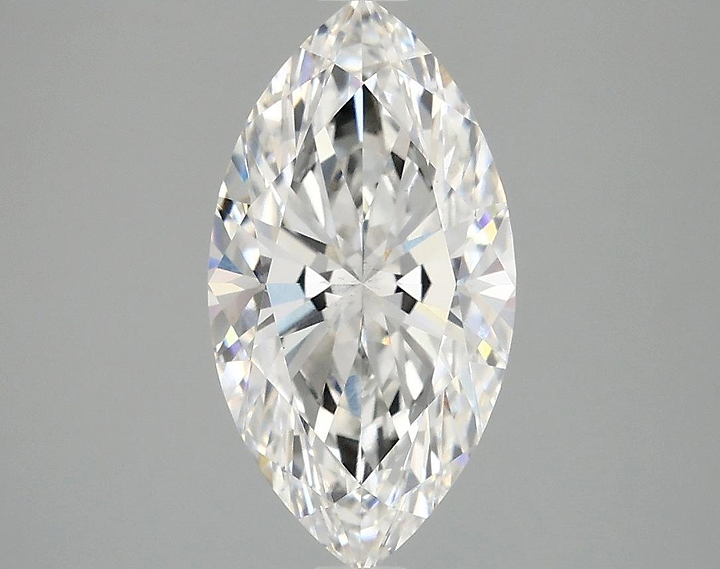 2.52 Carat Marquise Shaped Excellent Cut VS2 IGI Certified Lab Grown Diamond