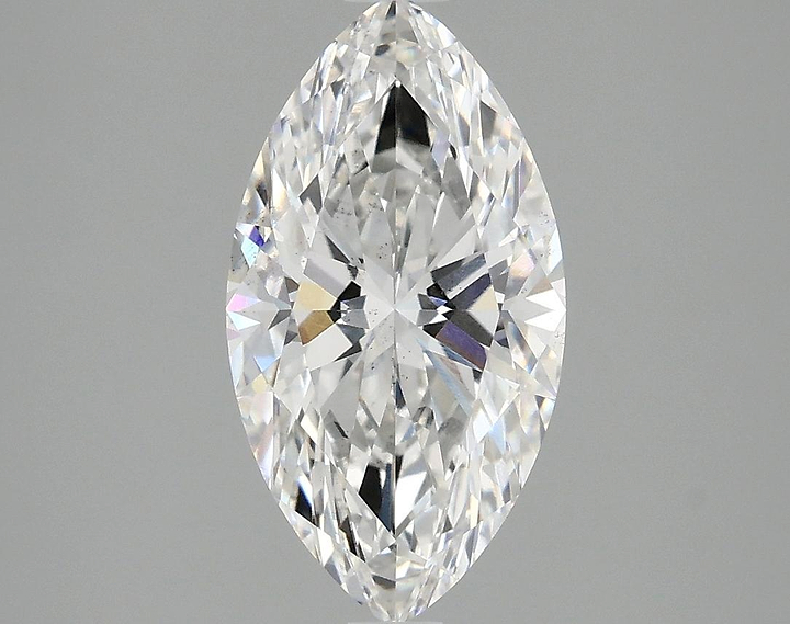 2.09 Carat Marquise Shaped Excellent Cut VS2 IGI Certified Lab Grown Diamond