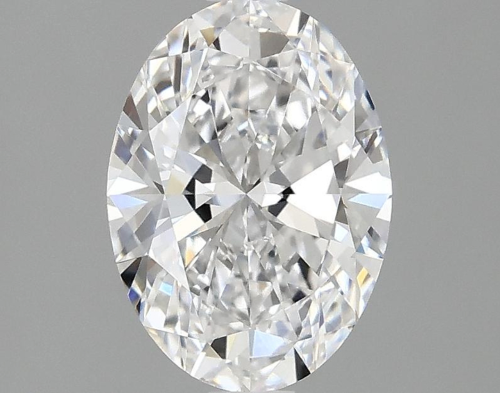 1.55 Carat Oval Shaped Ideal Cut VVS2 IGI Certified Lab Grown Diamond