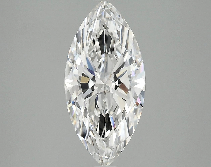 2.53 Carat Marquise Shaped Excellent Cut VVS2 IGI Certified Lab Grown Diamond
