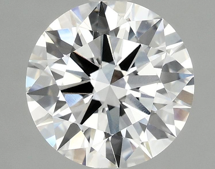 2.06 Carat Round Shaped Ideal Cut VVS2 IGI Certified Lab Grown Diamond