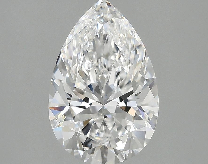 2.03 Carat Pear Shaped Excellent Cut VVS2 IGI Certified Lab Grown Diamond