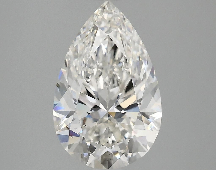 2.53 Carat Pear Shaped Ideal Cut VS2 IGI Certified Lab Grown Diamond