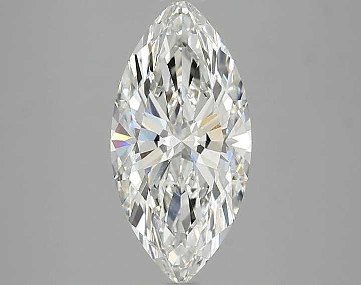 2.07 Carat Marquise Shaped Excellent Cut VVS2 IGI Certified Lab Grown Diamond