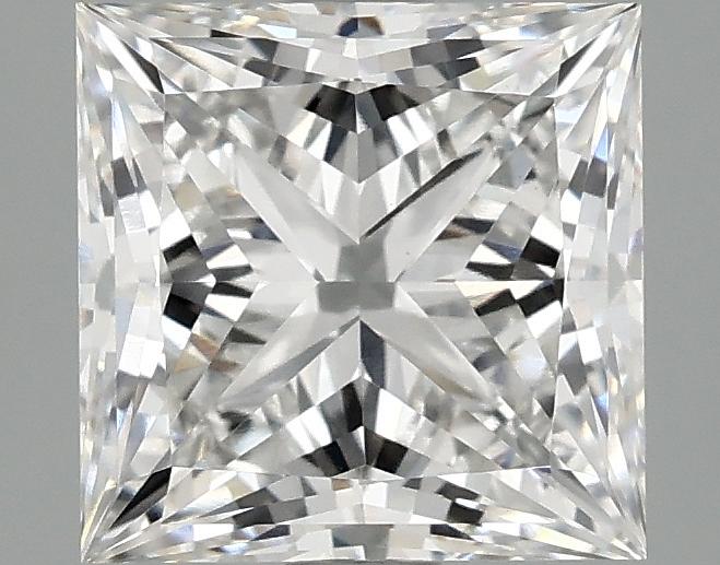2.03 Carat Princess Shaped Ideal Cut VVS2 IGI Certified Lab Grown Diamond