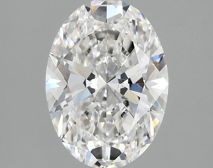 1.55 Carat Oval Shaped Ideal Cut VVS2 IGI Certified Lab Grown Diamond