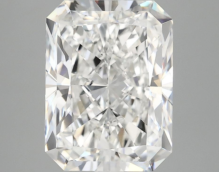 4.07 Carat Radiant Shaped Excellent Cut VVS2 IGI Certified Lab Grown Diamond