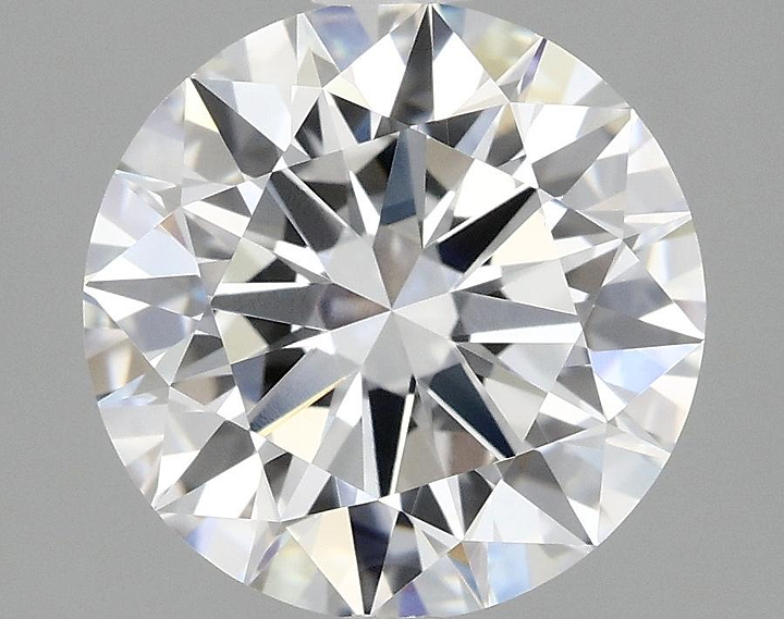 2.03 Carat Round Shaped Ideal Cut VVS2 IGI Certified Lab Grown Diamond