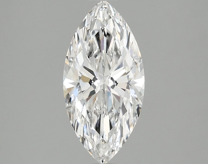 1.54 Carat Marquise Shaped Ideal Cut VVS2 IGI Certified Lab Grown Diamond