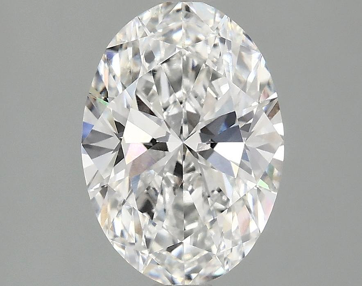 2.01 Carat Oval Shaped Ideal Cut VVS2 IGI Certified Lab Grown Diamond