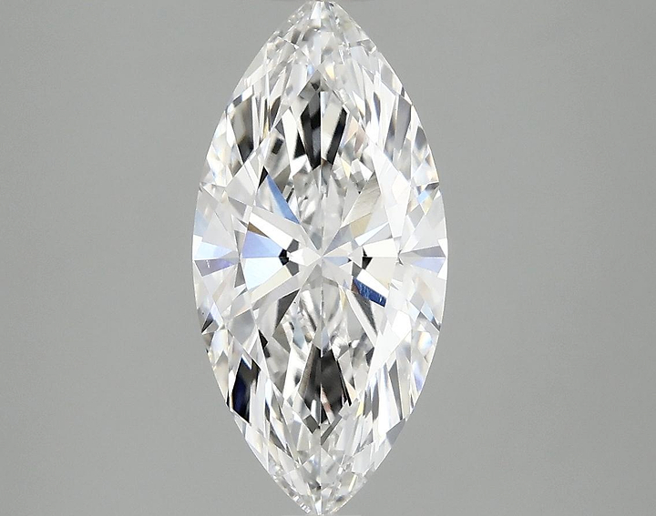 2.07 Carat Marquise Shaped Excellent Cut VS1 IGI Certified Lab Grown Diamond
