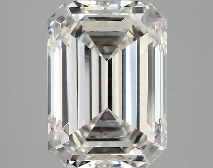 2.99 Carat Emerald Shaped Ideal Cut VVS2 IGI Certified Lab Grown Diamond