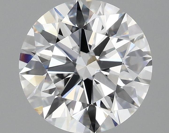 2.04 Carat Round Shaped Ideal Cut VVS2 IGI Certified Lab Grown Diamond