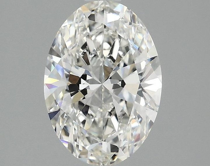1.55 Carat Oval Shaped Ideal Cut VVS2 IGI Certified Lab Grown Diamond