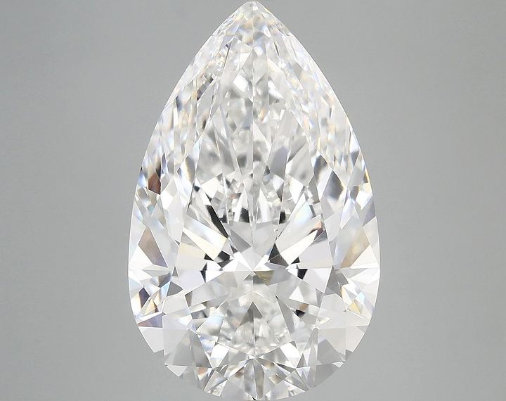 6.99 Carat Pear Shaped Ideal Cut VVS2 IGI Certified Lab Grown Diamond