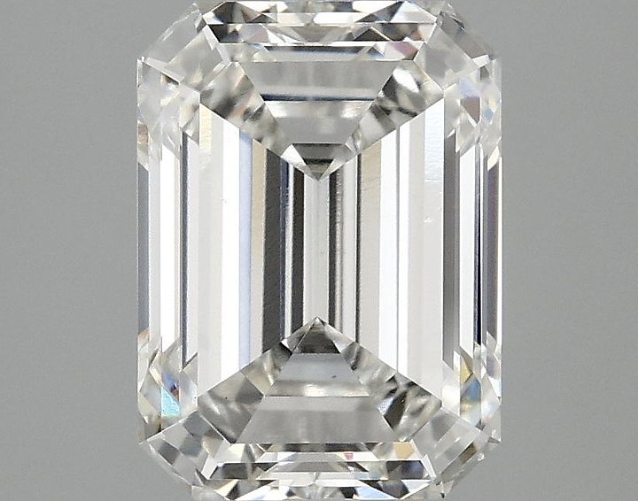 3.06 Carat Emerald Shaped Excellent Cut VS1 IGI Certified Lab Grown Diamond