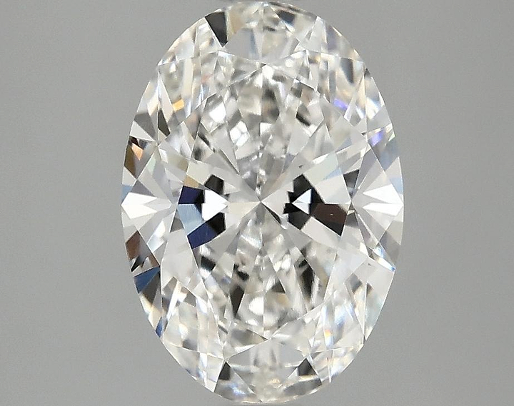 2.25 Carat Oval Shaped Ideal Cut VVS2 IGI Certified Lab Grown Diamond