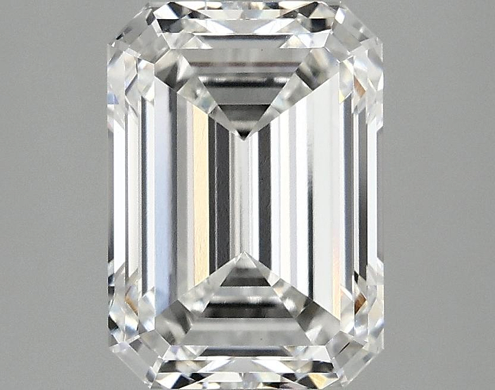 2.93 Carat Emerald Shaped Ideal Cut VS1 IGI Certified Lab Grown Diamond