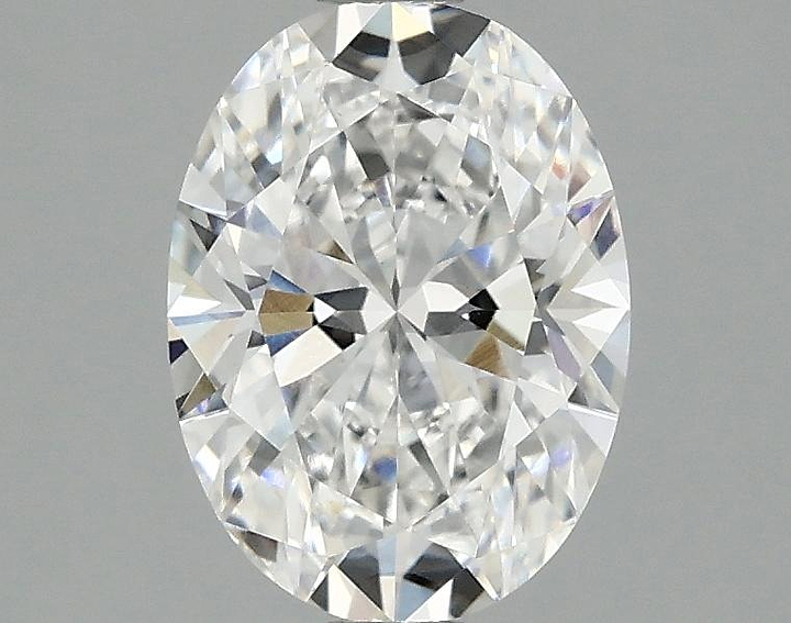 1.5 Carat Oval Shaped Excellent Cut VVS2 IGI Certified Lab Grown Diamond