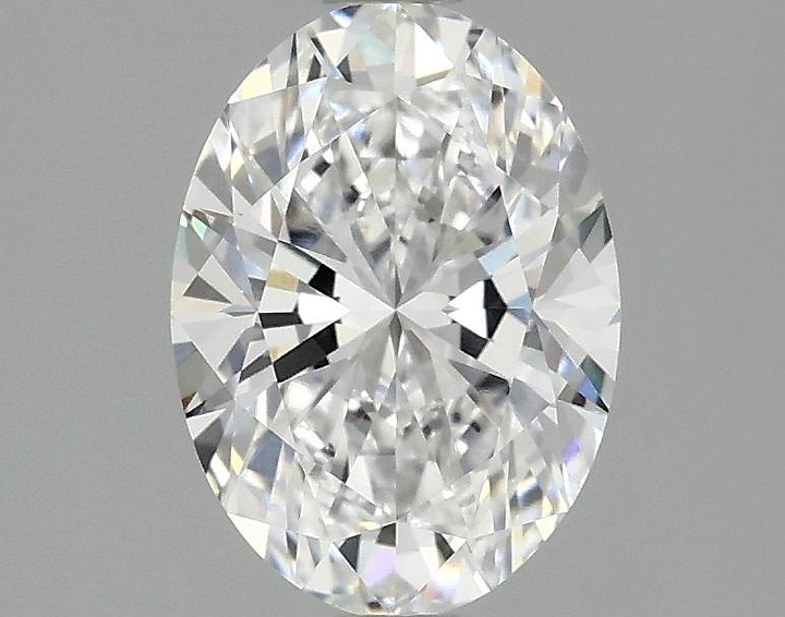1.53 Carat Oval Shaped Ideal Cut VVS2 IGI Certified Lab Grown Diamond