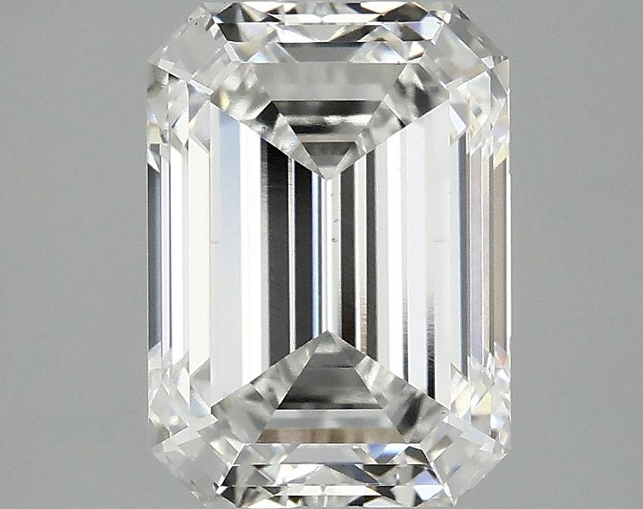 3.1 Carat Emerald Shaped Excellent Cut VS1 IGI Certified Lab Grown Diamond