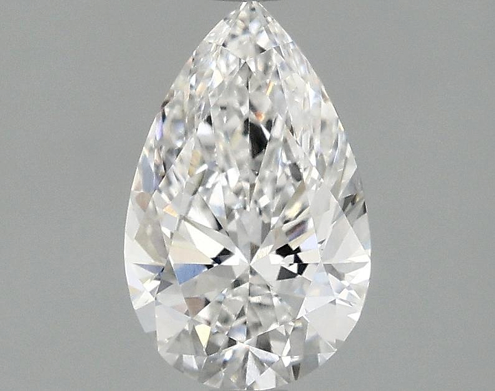 1.06 Carat Pear Shaped Ideal Cut VVS2 IGI Certified Lab Grown Diamond