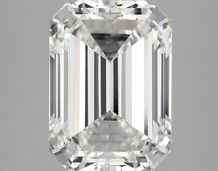 2.97 Carat Emerald Shaped Ideal Cut VS1 IGI Certified Lab Grown Diamond