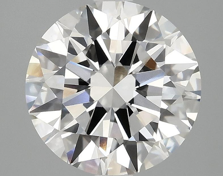3.05 Carat Round Shaped Excellent Cut VVS2 IGI Certified Lab Grown Diamond