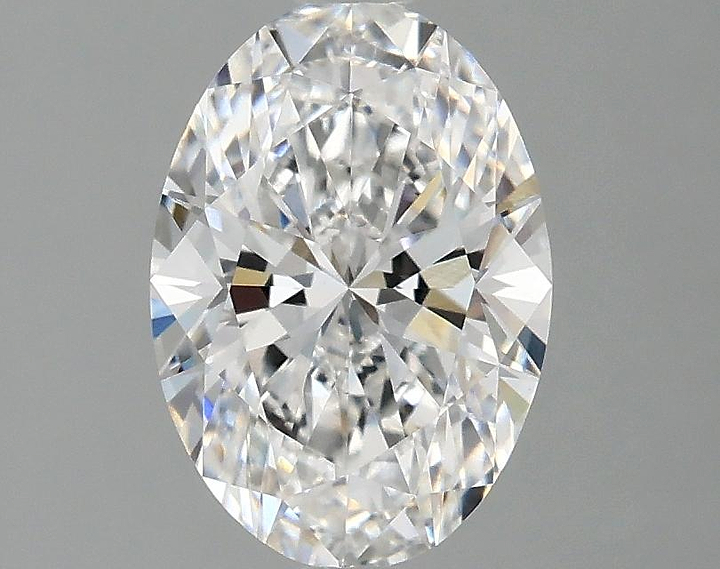 1.61 Carat Oval Shaped Ideal Cut VVS2 IGI Certified Lab Grown Diamond