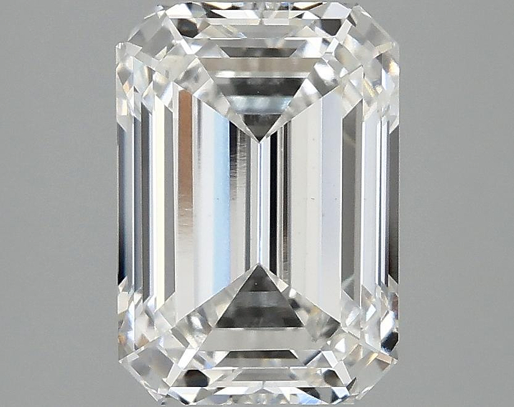 3.05 Carat Emerald Shaped Ideal Cut VS1 IGI Certified Lab Grown Diamond