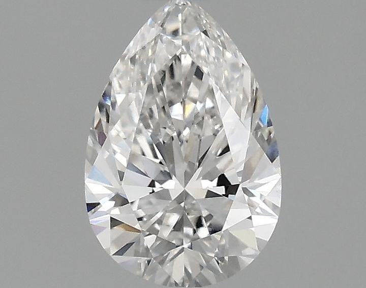 0.98 Carat Pear Shaped Excellent Cut VS1 IGI Certified Lab Grown Diamond