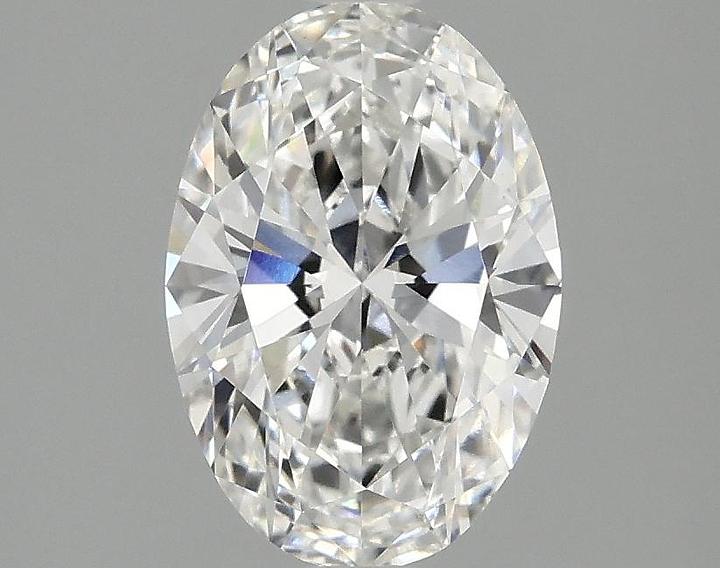1.63 Carat Oval Shaped Ideal Cut VVS2 IGI Certified Lab Grown Diamond