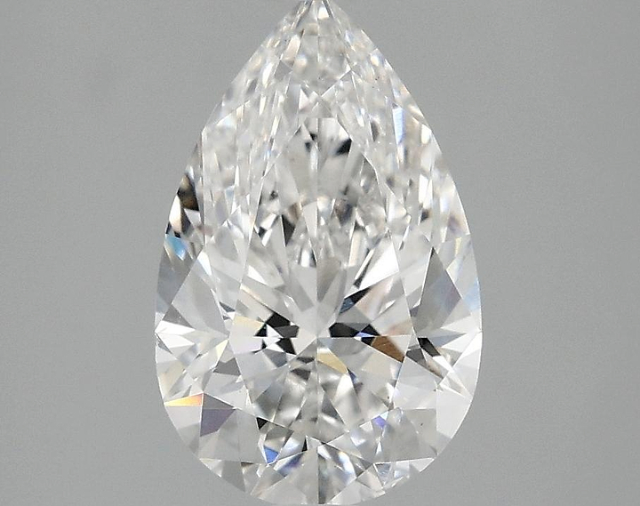 2.04 Carat Pear Shaped Ideal Cut VS2 IGI Certified Lab Grown Diamond
