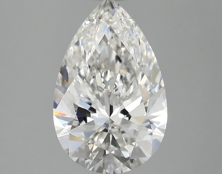 2.04 Carat Pear Shaped Ideal Cut VS1 IGI Certified Lab Grown Diamond