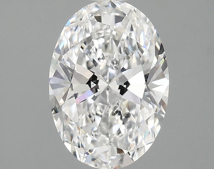 1.5 Carat Oval Shaped Ideal Cut VVS2 IGI Certified Lab Grown Diamond
