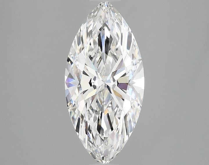 2.04 Carat Marquise Shaped Excellent Cut VVS2 IGI Certified Lab Grown Diamond