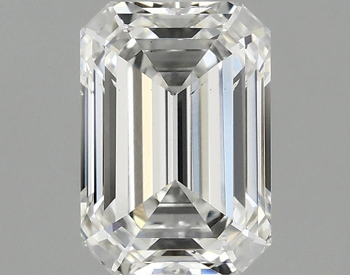 1.05 Carat Emerald Shaped Ideal Cut SI1 IGI Certified Lab Grown Diamond