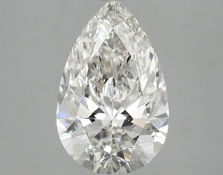 2.06 Carat Pear Shaped Ideal Cut VS1 IGI Certified Lab Grown Diamond