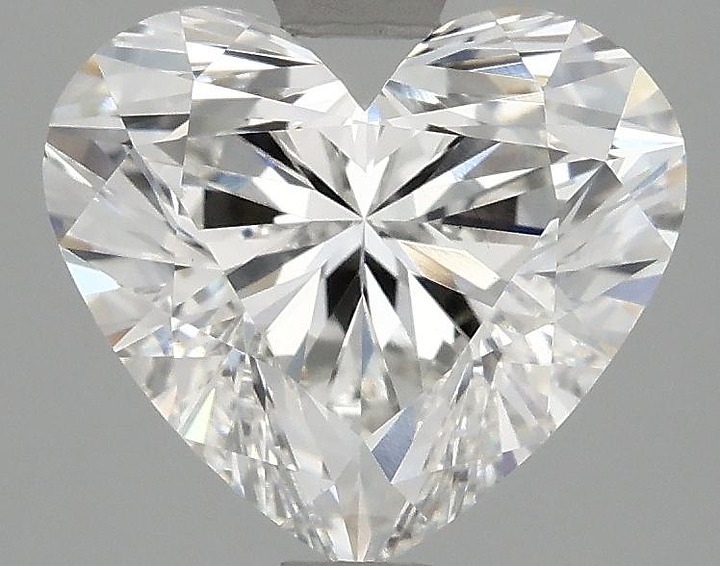 2.97 Carat Heart Shaped Ideal Cut VS1 IGI Certified Lab Grown Diamond