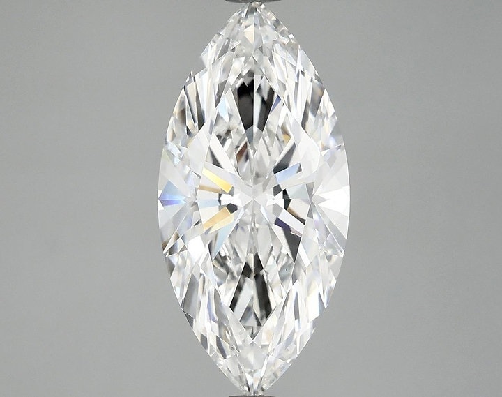 3.08 Carat Marquise Shaped Excellent Cut VS1 IGI Certified Lab Grown Diamond