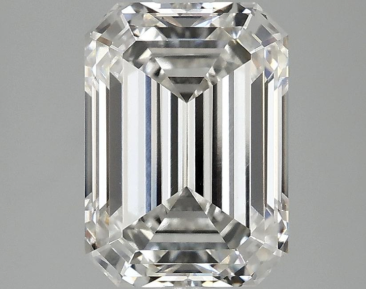 3.05 Carat Emerald Shaped Ideal Cut VS1 IGI Certified Lab Grown Diamond