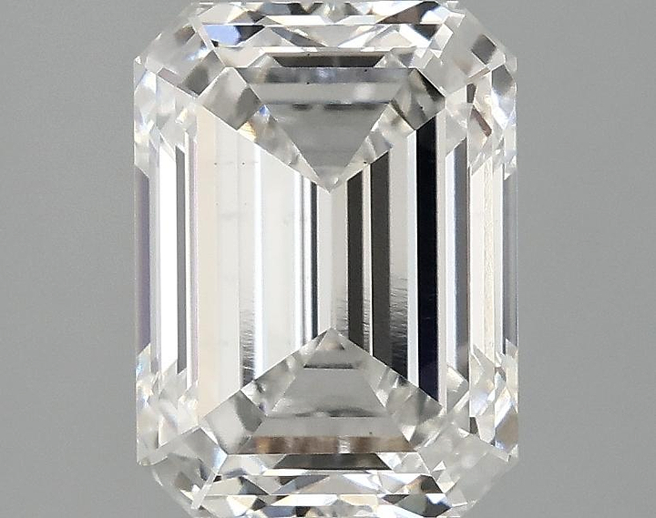 3.08 Carat Emerald Shaped Excellent Cut VS1 IGI Certified Lab Grown Diamond