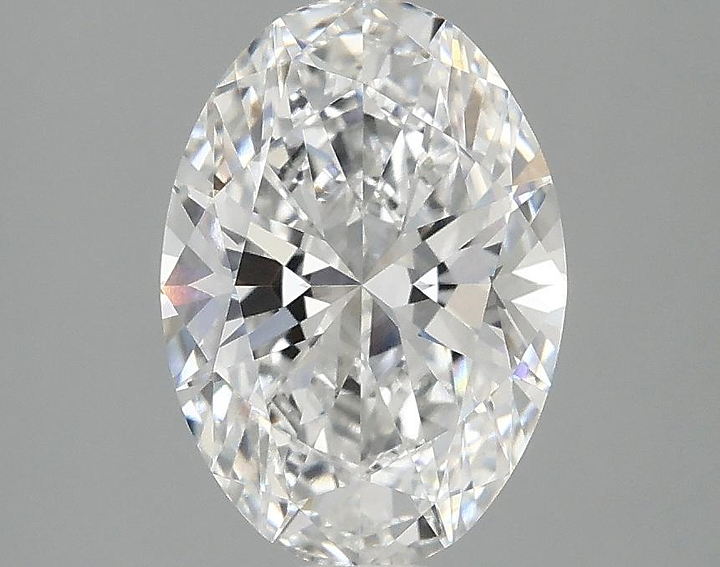2.02 Carat Oval Shaped Ideal Cut VVS2 IGI Certified Lab Grown Diamond