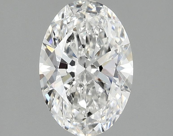 1.38 Carat Oval Shaped Ideal Cut VVS2 IGI Certified Lab Grown Diamond