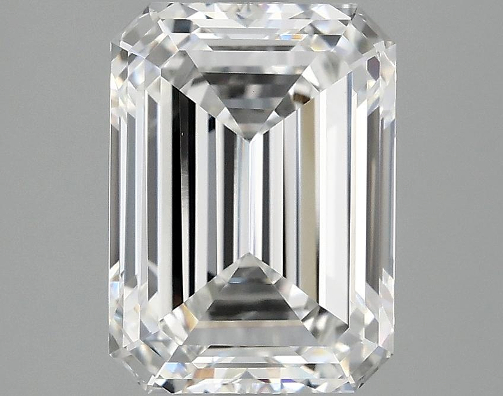 2.97 Carat Emerald Shaped Excellent Cut VS1 IGI Certified Lab Grown Diamond