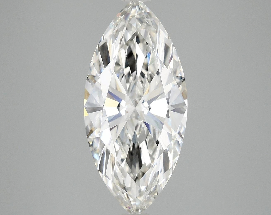 2.98 Carat Marquise Shaped Excellent Cut VVS2 IGI Certified Lab Grown Diamond