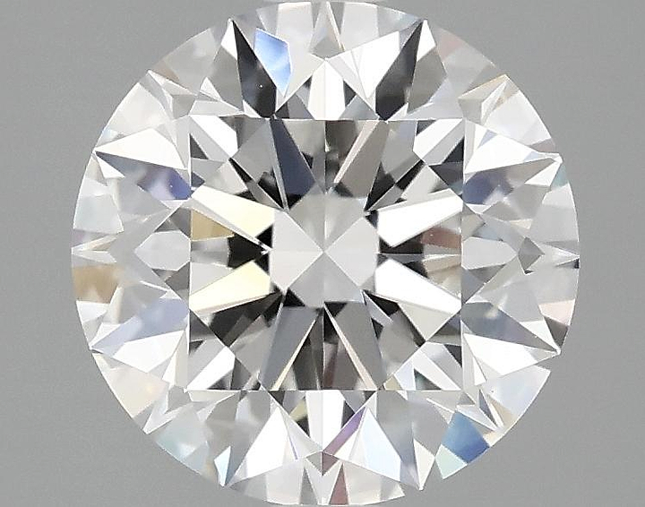 2.5 Carat Round Shaped Ideal Cut VVS2 IGI Certified Lab Grown Diamond