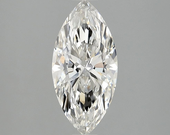 1.37 Carat Marquise Shaped Excellent Cut VVS2 IGI Certified Lab Grown Diamond