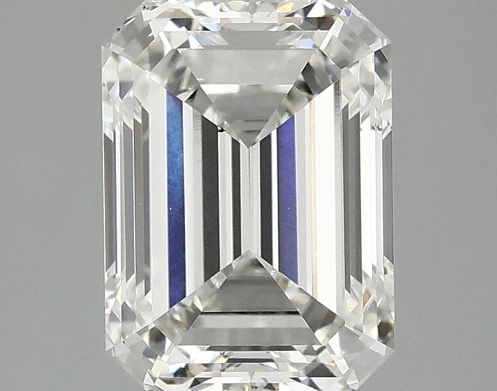 2.59 Carat Emerald Shaped Excellent Cut VS2 IGI Certified Lab Grown Diamond